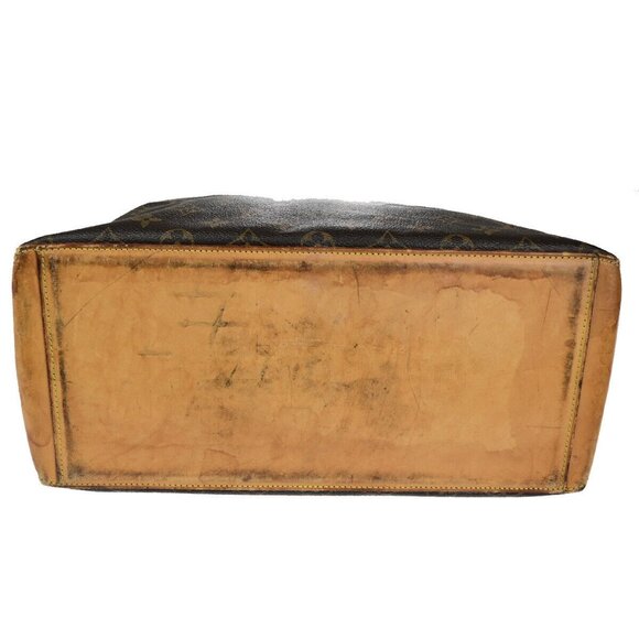 LOUIS VUITTON Cabas Mezzo Shoulder Bag Monogram Leather Brown - Picture 6 of 14